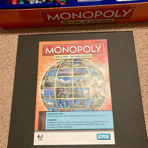 Monopoly Here & Now: The World Edition Game-Electronic Banking Complete Tested - Picture 5 of 13